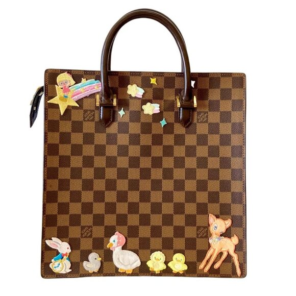 Louis Vuitton Damier Ebene Tote Bag - Picture 1 of 10
